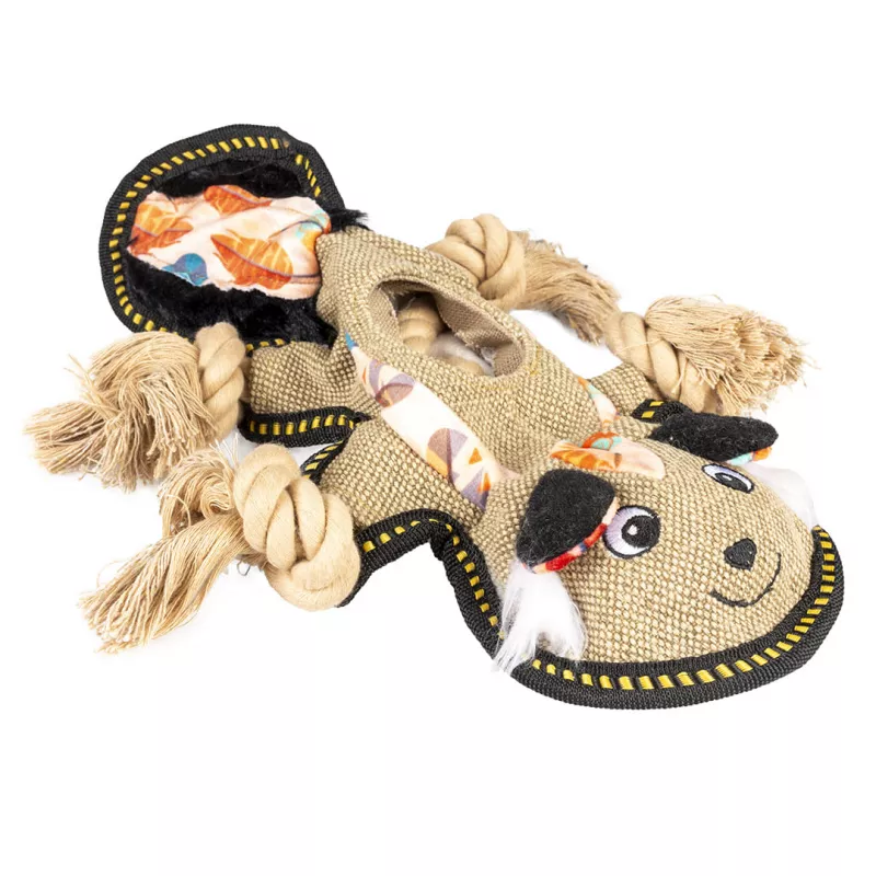 Canvas Stinktier 34x23x5cm braun